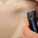Trimming and shaving my full bush keeping Pubic Hair