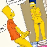 Marge and Bart Nude