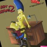 Incest: Marge Simpson fucking with Bart Issue 1