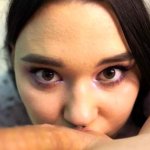 Look into my eyes while I give a blowjob