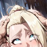 Deepthroat Blowjob Wide Open Eyes Night AI Porn