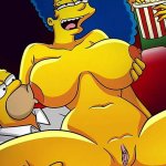 Naughtiness at the movies! The Simpsons Porn Comics