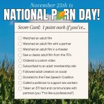 Video Guide: Score on National Porn Day!