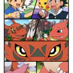 Digimon vs Pokemon comic porn