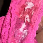 Wifes Used Panties Kept Creampie During the Night and Received a Fresh Cum in the Morning