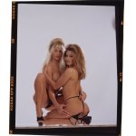 SR10-540 SEXY LESBIANS ORIGINAL 2-14 COLOR FILM VIA RARE SUZE RANDALL ARCHIVE