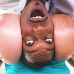 Black BBW who sucks a strangers big black cock