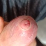 tight foreskin large cock play- playing with my uncut foreskin phimosis cock