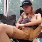 Public Masturbating Camping