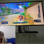 This boy gets playing video games naked