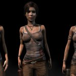 Tomb Raider Transparent Shirt