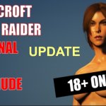 Lara Croft Tomb Raider Original Full Nude 18 update clothes hair physics
