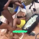 Breasts Pop Out As 2 Lagos Girls Get Caught Fighting Over A Man In Public 18