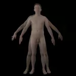 Gaytruvian man. Gay short film Nude erotic LGBT.