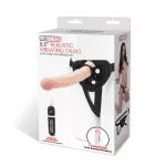 8.5 Realistic Vibrating Dildo Strap-on Harness Set Electric Novelties