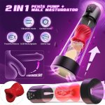 Male Masturbator Automatic Handsfree Cup Stroker Pocket Pussy Sex Toys for Men
