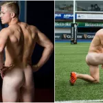 Some of Wales top rugby players have posed completely naked for a raunchy rugby calendar