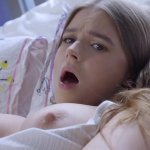 Masturbating teen step daughter caught watching porn and pounded