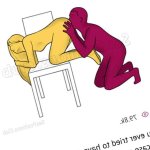 This position I love eating pussy from the back