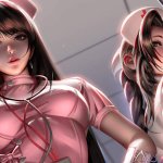 Download Final Fantasy 7 Nurses Wallpaper