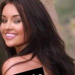 Bombastic brunette beauty Kelley Thompson reveals her massive fake tits