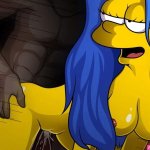 XXX Toon Oops: Marge Simpson Loves Interracial Sex