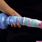 Long Flexible Dog Dildo With Large Suction Cup