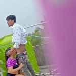 Hindi real Hot Sex at roof! Plz Dont Cum Inside pussy