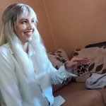 She loses a Rock Paper Scissors strip game and gives him a blowjob