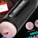 Male Deep Sucking Throat Masturbaters Pocket Pussy Stroker Cup Adult Sex Toy Men