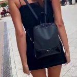 Yoya flash her pantyless pussy all over town
