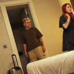 Step Mom Shares Bed with Step Son in HotelNaughty Night Unfolds!