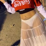 Flashing my boobs at a music festival