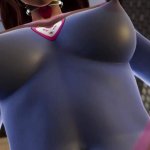 Overwatch: Futa D.Va plezier hebben voor de wedstrijd