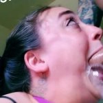 Sloppy BALLS DEEP throat fuck for intense CUM IN THROAT suprise
