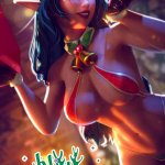 Porn comic Wild Christmas. Chapter 1. World of Warcraft. Darkra. Sex comic brunette elf decided