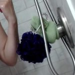Solo Female With Big Tits In The Shower