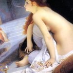 The White Slave Jean Jules Antoine Lecomte du Nouy Classical Nude Painting for Sale