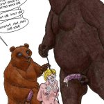Naughty bears