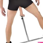 Squat Anal Impaler with Spreader Bar and Restraints and