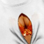 Kaos Ini Bisa Membuat Payudara Tampak Seksi