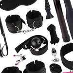 BBAUER Bondage Set Restraint Set Spreader Bar Sex Toy Adjustable with Handcuffs Sex Bed Ankle Restraints Eye Mask Whip BDSMs Toy Hard BDSMs Toys Sex Toy for Couples Extreme