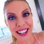 BRITNEY AMBER Big Tits Blonde Sexy Hottie Huge Cock POV Blowjob All The Way Down Deepthroat Facefuck and Cum Swallow