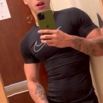 Masturbating in the bathroom and cumming in the mirror