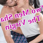 Two Men Share the Virgin Multiple Partners MFM Hot First Time Anal Sex Breeding Erotica Short Story eBook by Kelly Stanton