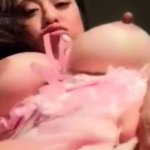 Big Tits Girl Shaking Pussy