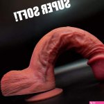 Silicone Realistic Huge Dildo Dong Thick Big Penis Anal G-spot Sex Toy For Women