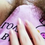 Super hairy bush pussy in panties close up compilation