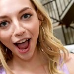 Petite Blondes Pov Sweet Blowjob