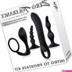 Intro to Prostate Kit for Men BEGINNER P-Spot Massager Anal Sex Toy Butt Plug